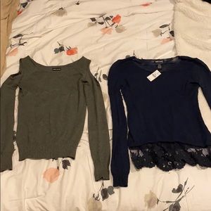 2 sweaters!